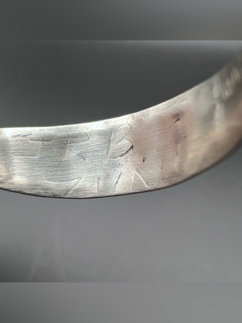 Native American Zuni Inlay Ring - Picture 5 of 6